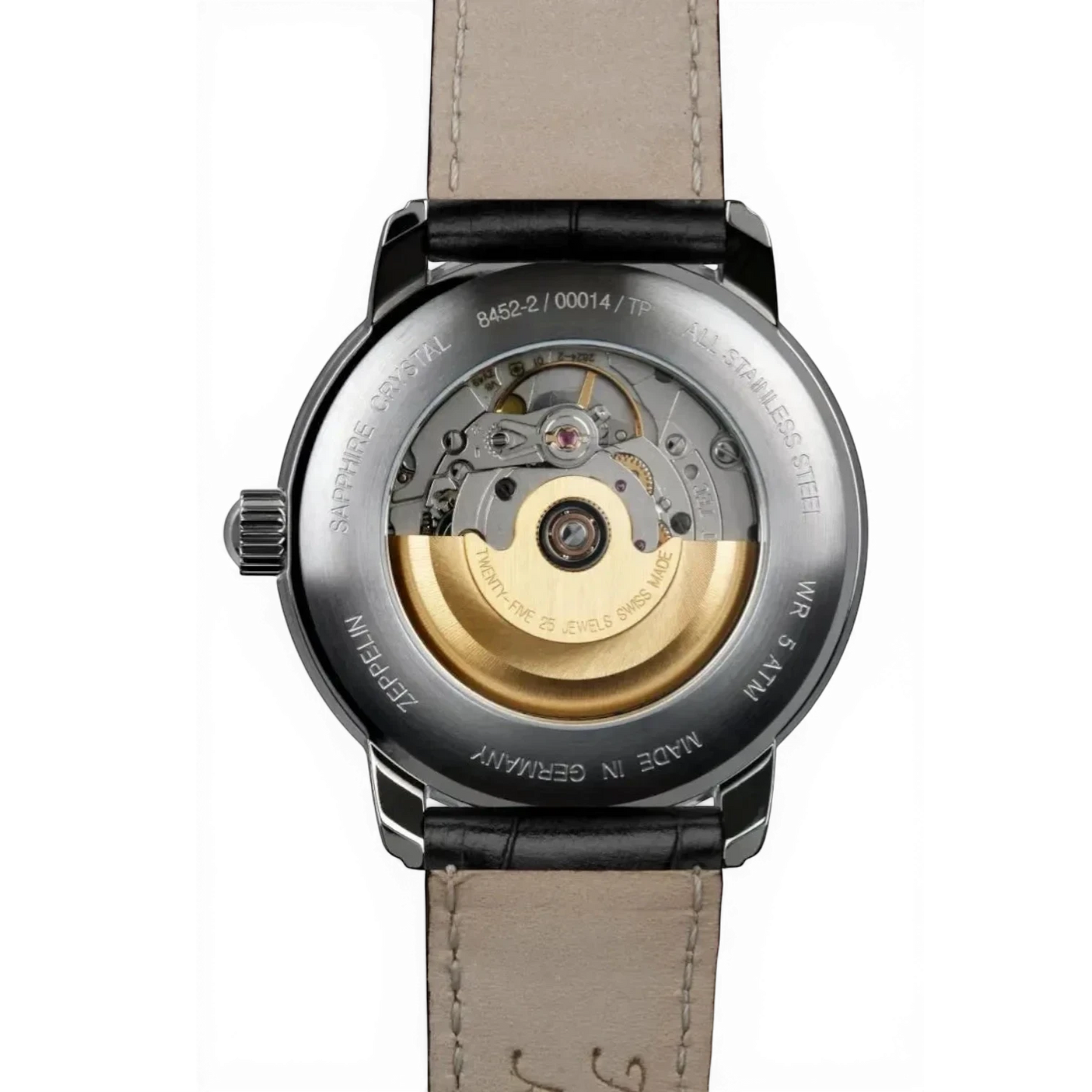 Zeppelin Herren-Armbanduhr Automatik mit Datum.