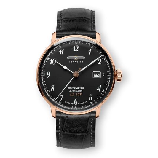 Zeppelin 7068-2-1 Herrenuhr klassisch Automatik Bendixen-Braun – Dein Uhrengeschäft Augsburg Uhren