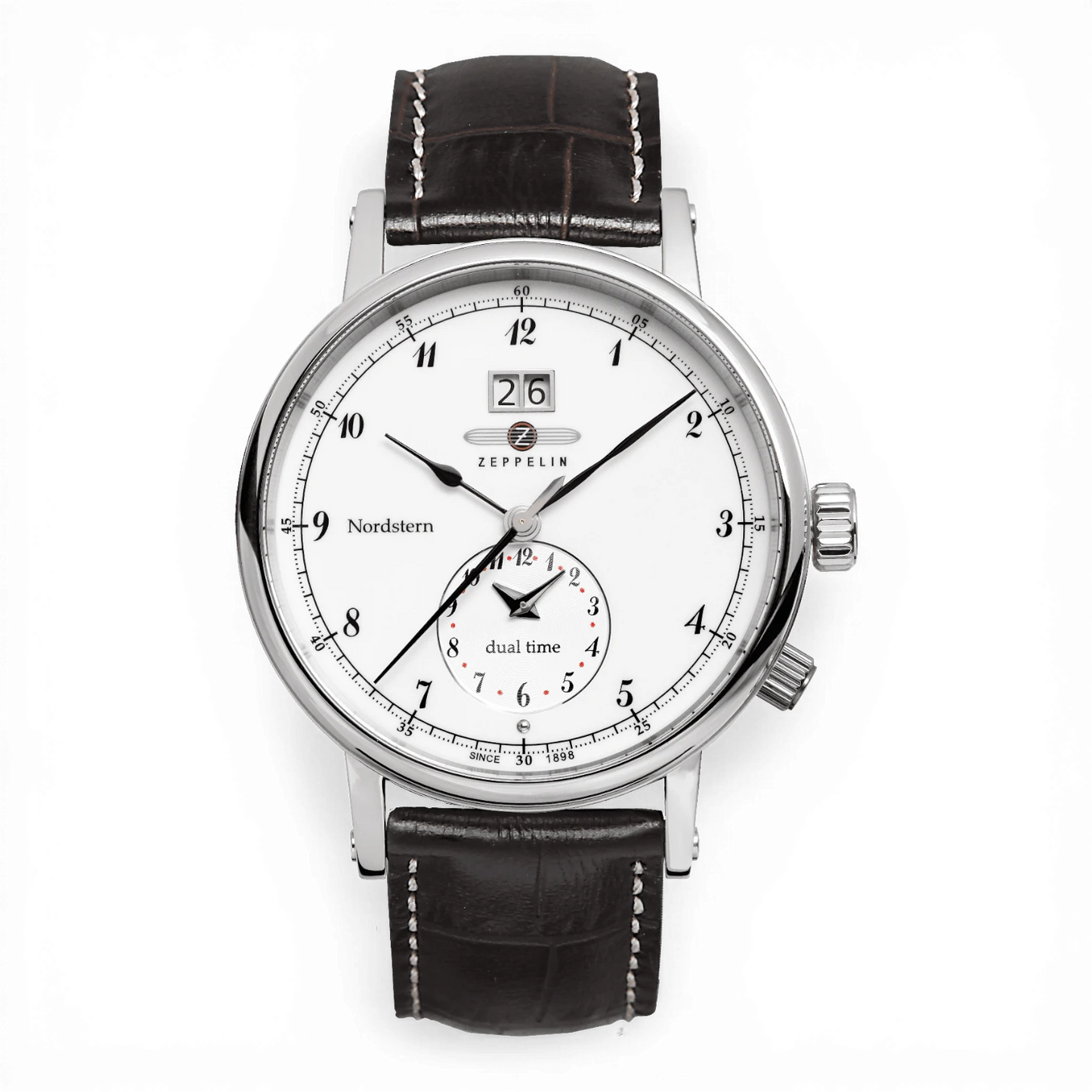 Zeppelin 7540-1 Herrenuhr Quarz Bendixen-Braun – Dein Juwelier in Augsburg Uhren