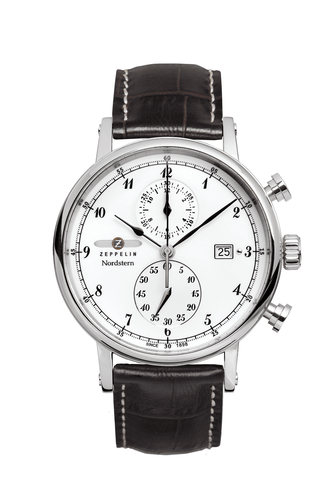 Zeppelin 7578-1 Herrenuhr Quarz Bendixen-Braun – Dein Uhrengeschäft Augsburg Uhren