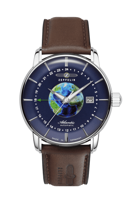 Zeppelin 8468-3 Herrenuhr Automatik Bendixen-Braun – Dein Uhrenladen Augsburg Uhren