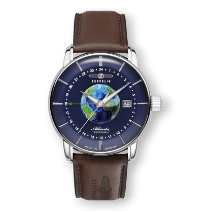 Zeppelin 8468-3 Herrenuhr Automatik Bendixen-Braun – Dein Uhrenladen Augsburg Uhren