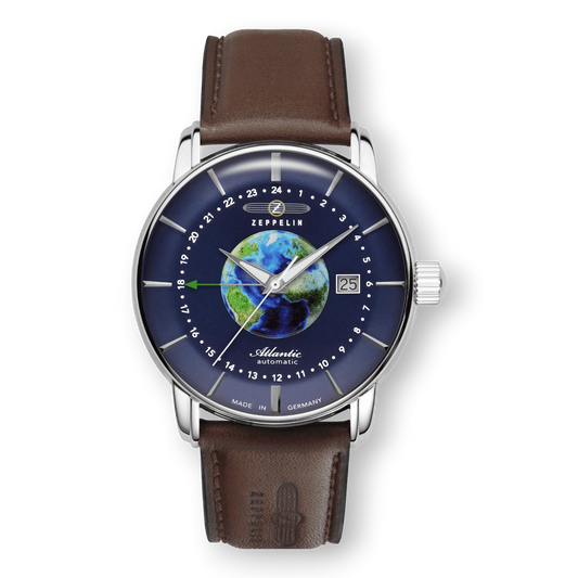 Zeppelin 8468-3 Herrenuhr Automatik Bendixen-Braun – Dein Uhrenladen Augsburg Uhren