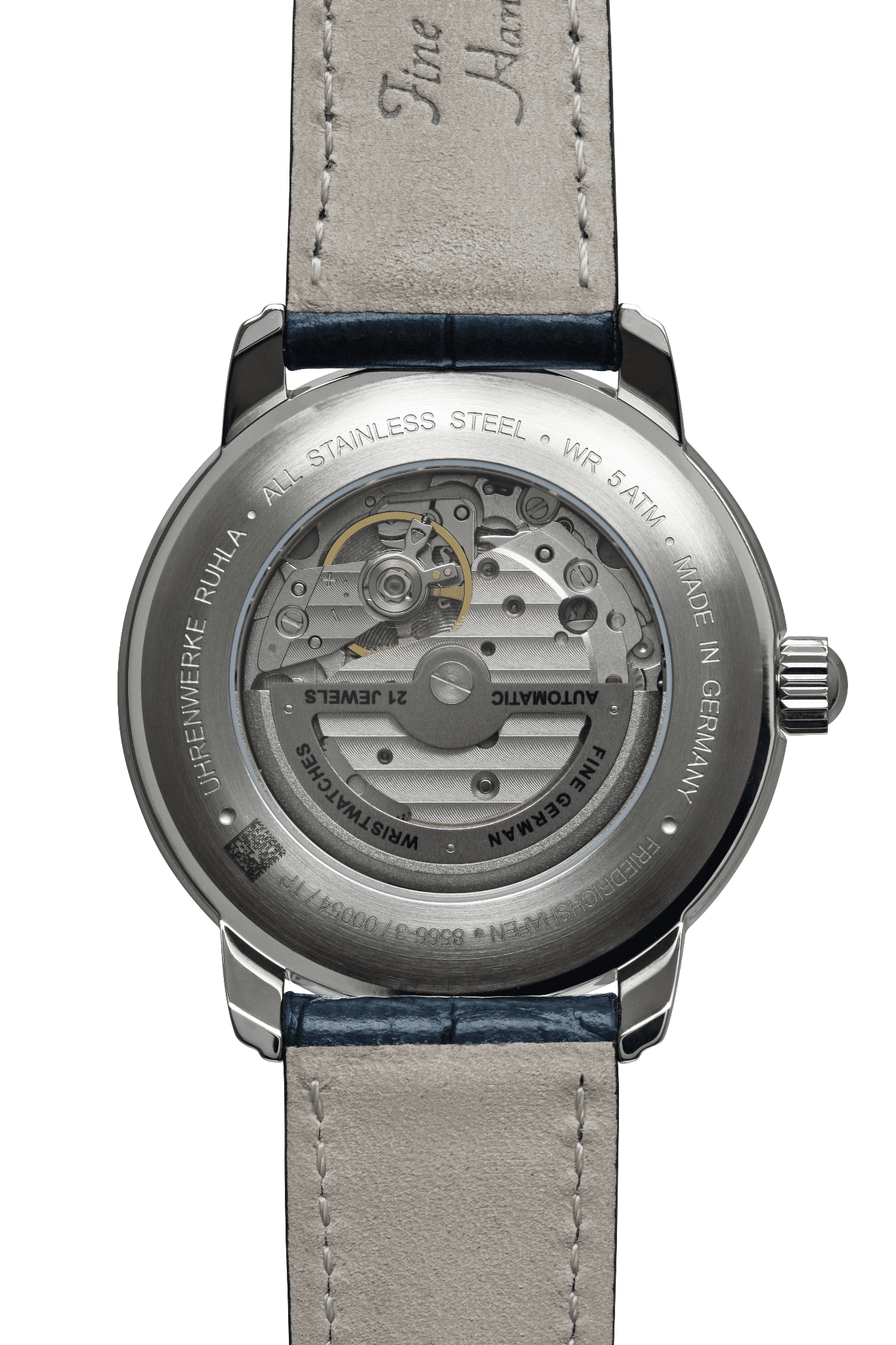 Zeppelin 8566-3 Herrenuhr Quarz Rückseite Bendixen-Braun – Dein Uhrengeschäft Augsburg Uhren