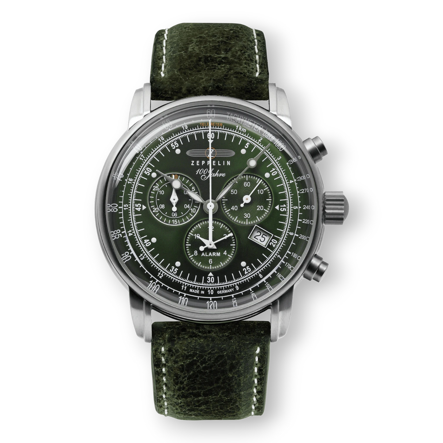 Zeppelin 8680-4 Herrenuhr Quarz Chronograph Front Bendixen-Braun – Dein Juwelier in Augsburg Uhren